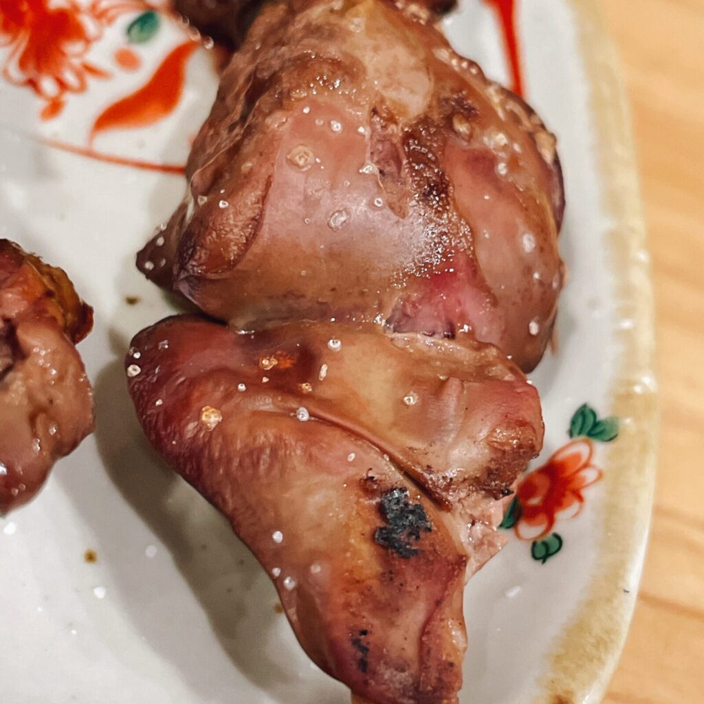 中野「伊勢路」串焼き鳥レバー串