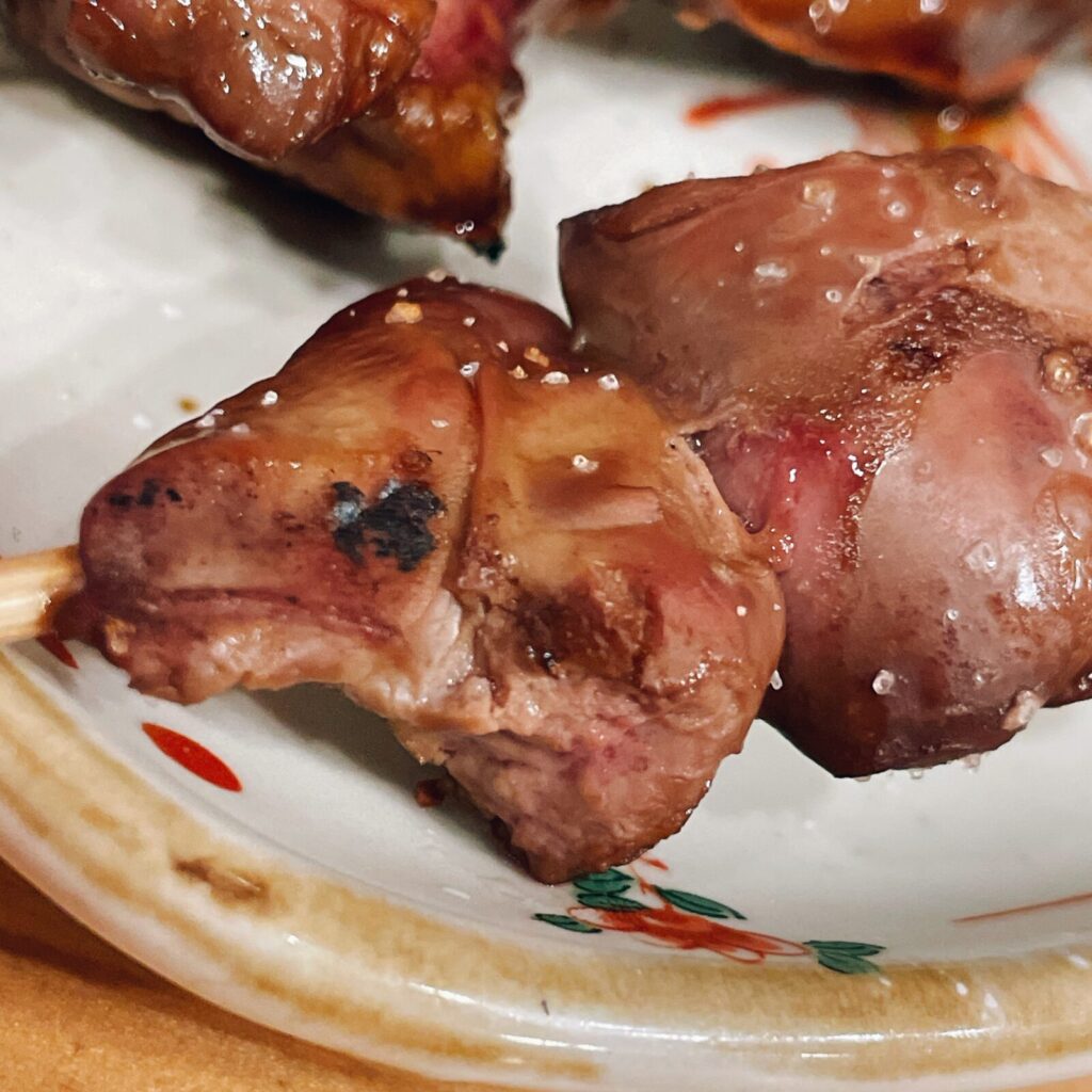 中野「伊勢路」串焼き鳥レバー串