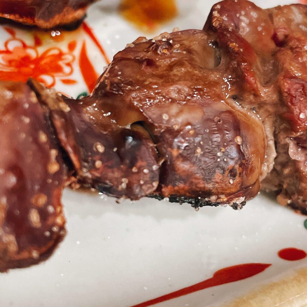 中野「伊勢路」串焼き鳥レバー串