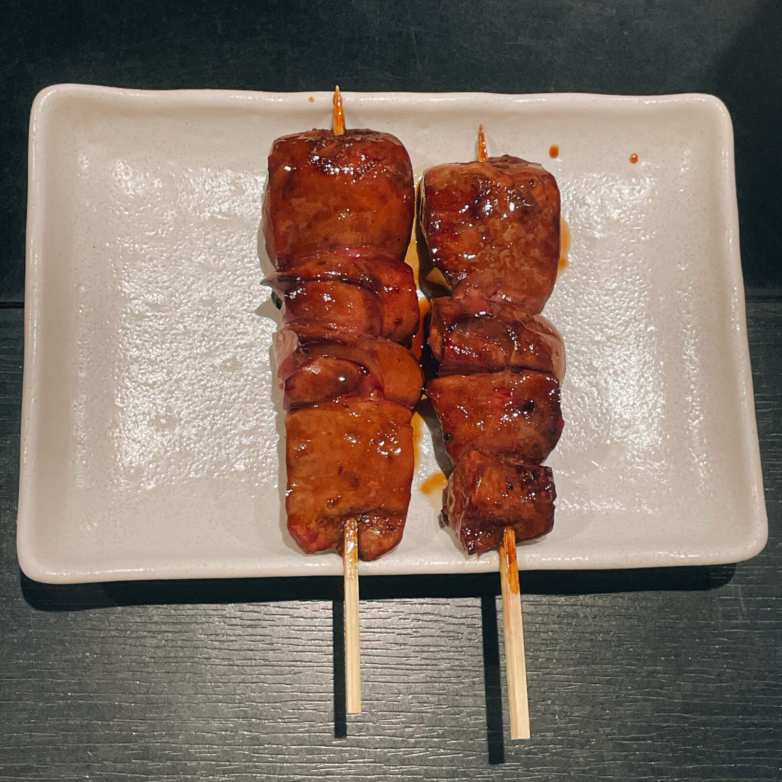 堀切菖蒲園「でん」串もの鳥レバー串