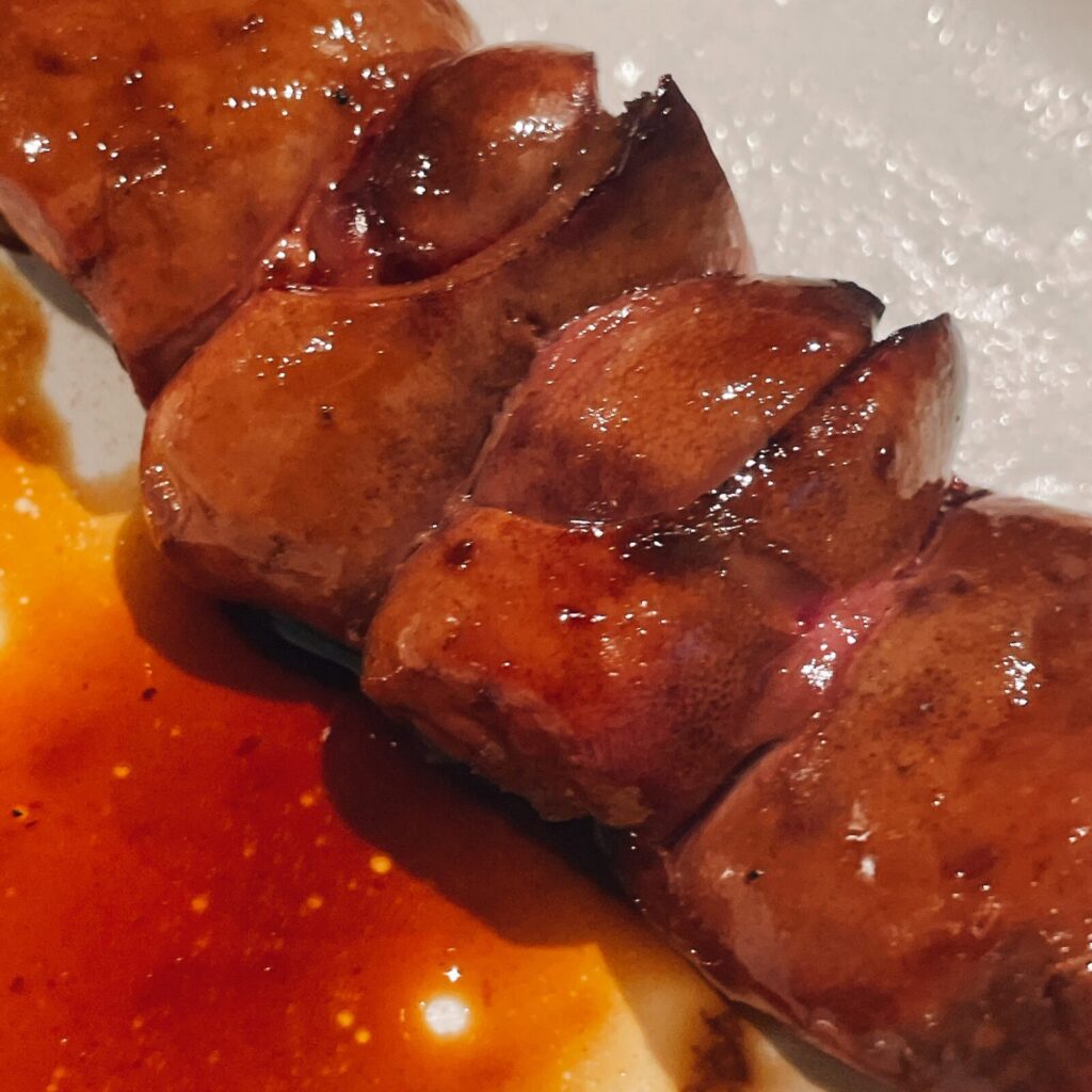 堀切菖蒲園「でん」串もの鳥レバー串