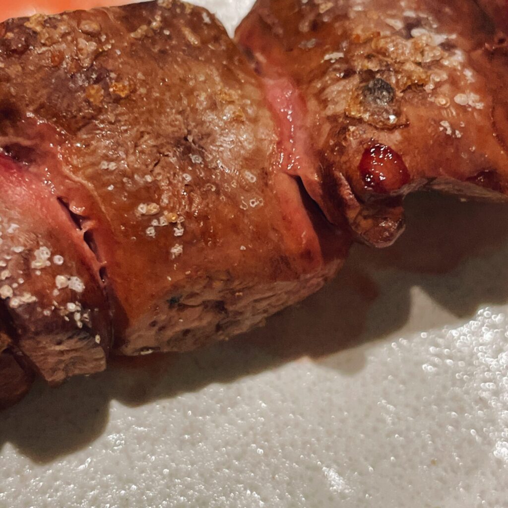 堀切菖蒲園「でん」串もの鳥レバー串