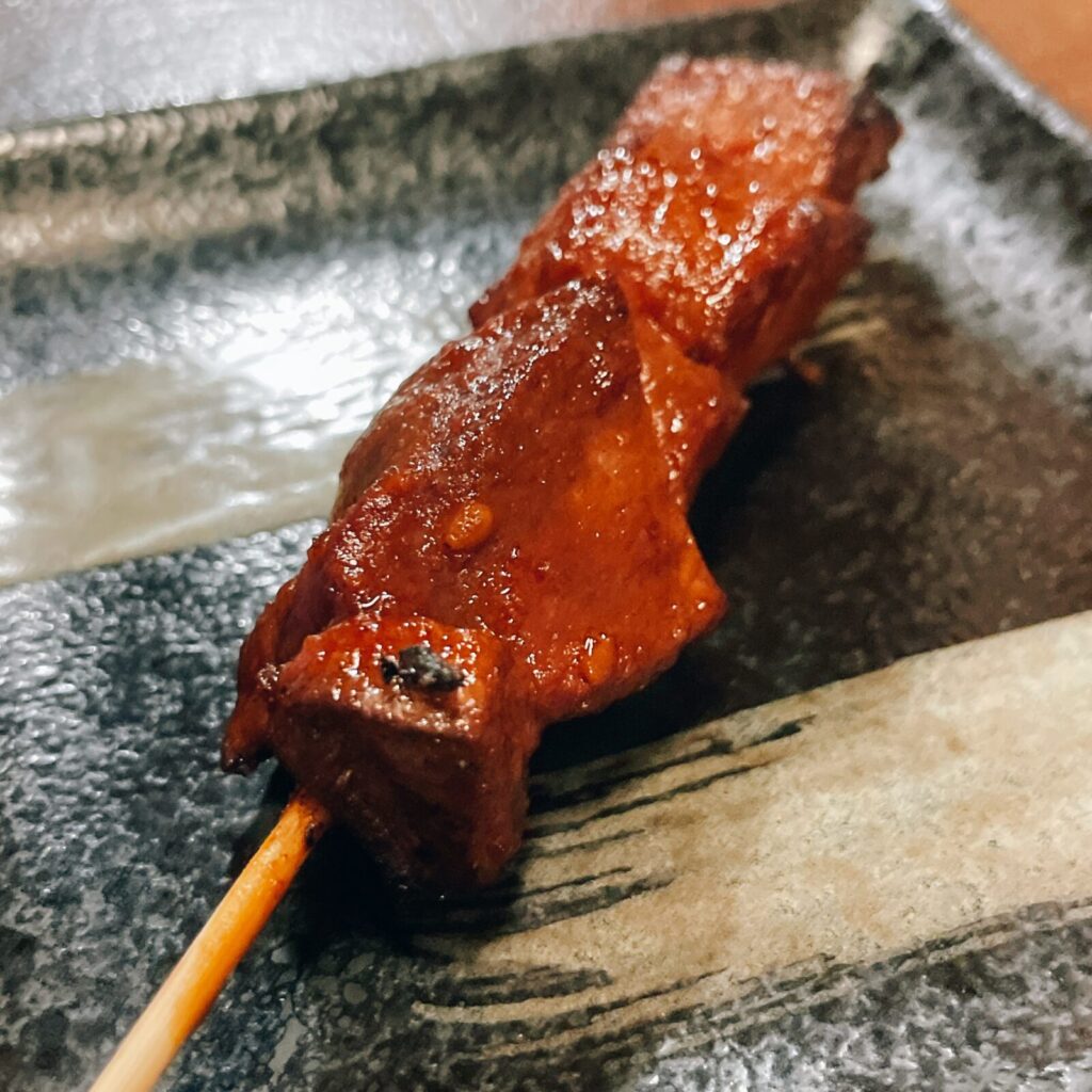 ひばりヶ丘「てるてる」やきとんレバー串