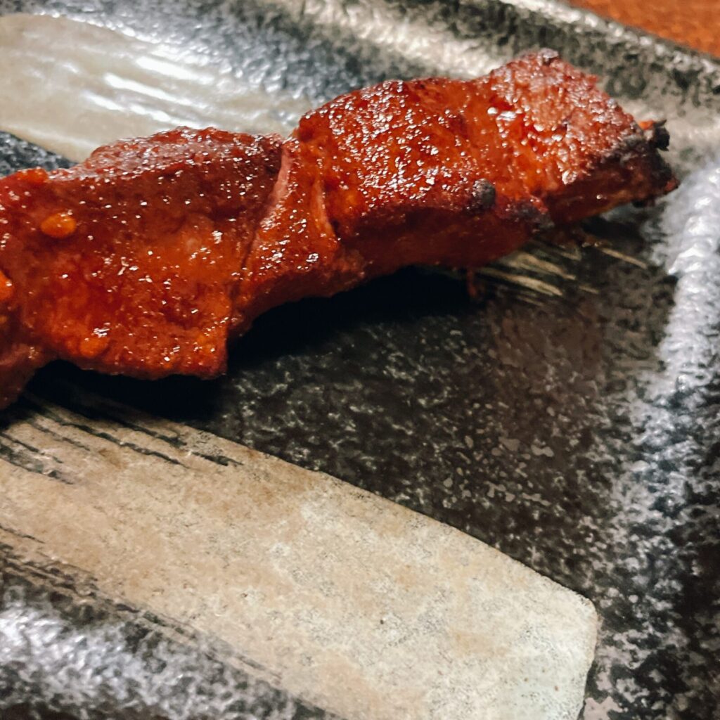 ひばりヶ丘「てるてる」やきとんレバー串