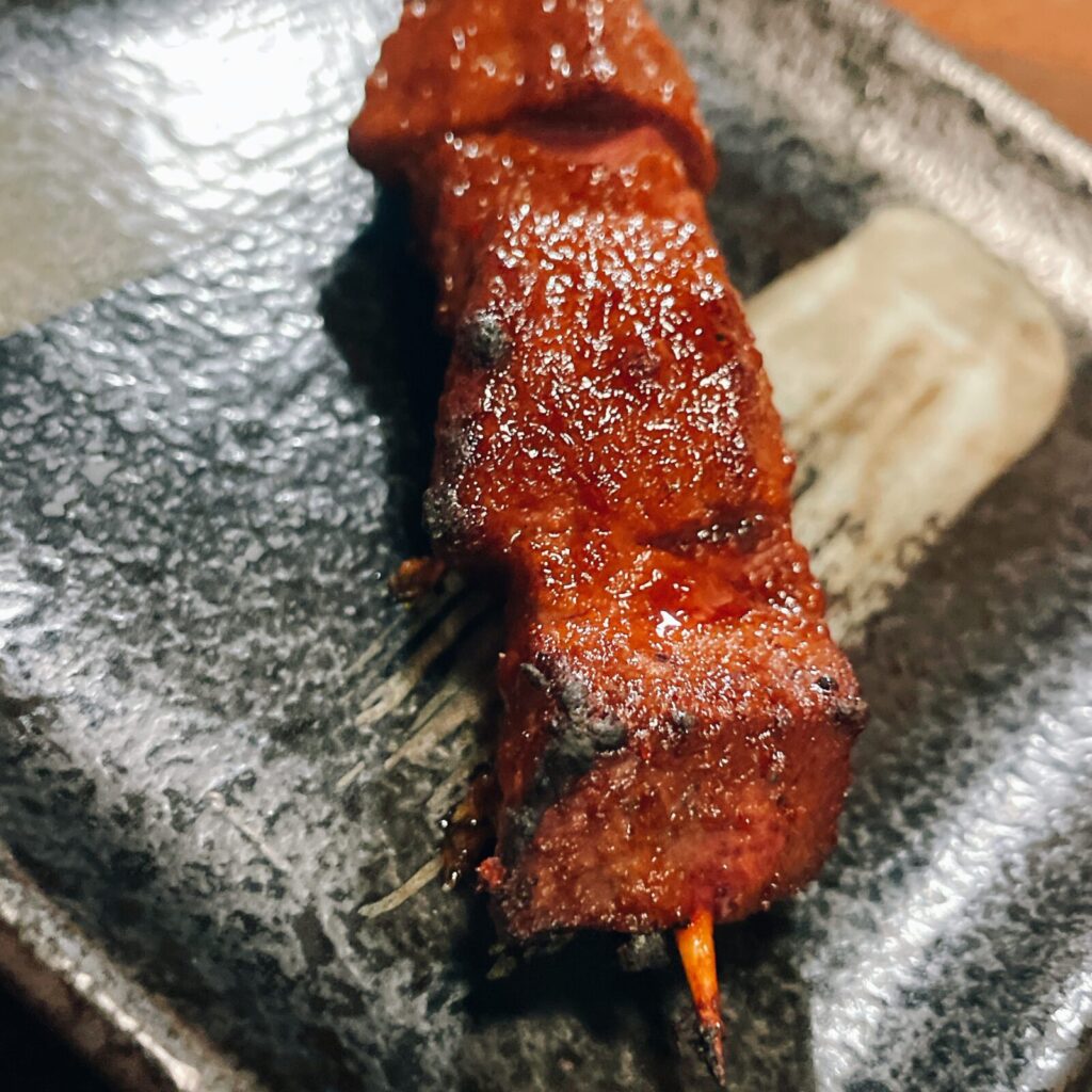 ひばりヶ丘「てるてる」やきとんレバー串