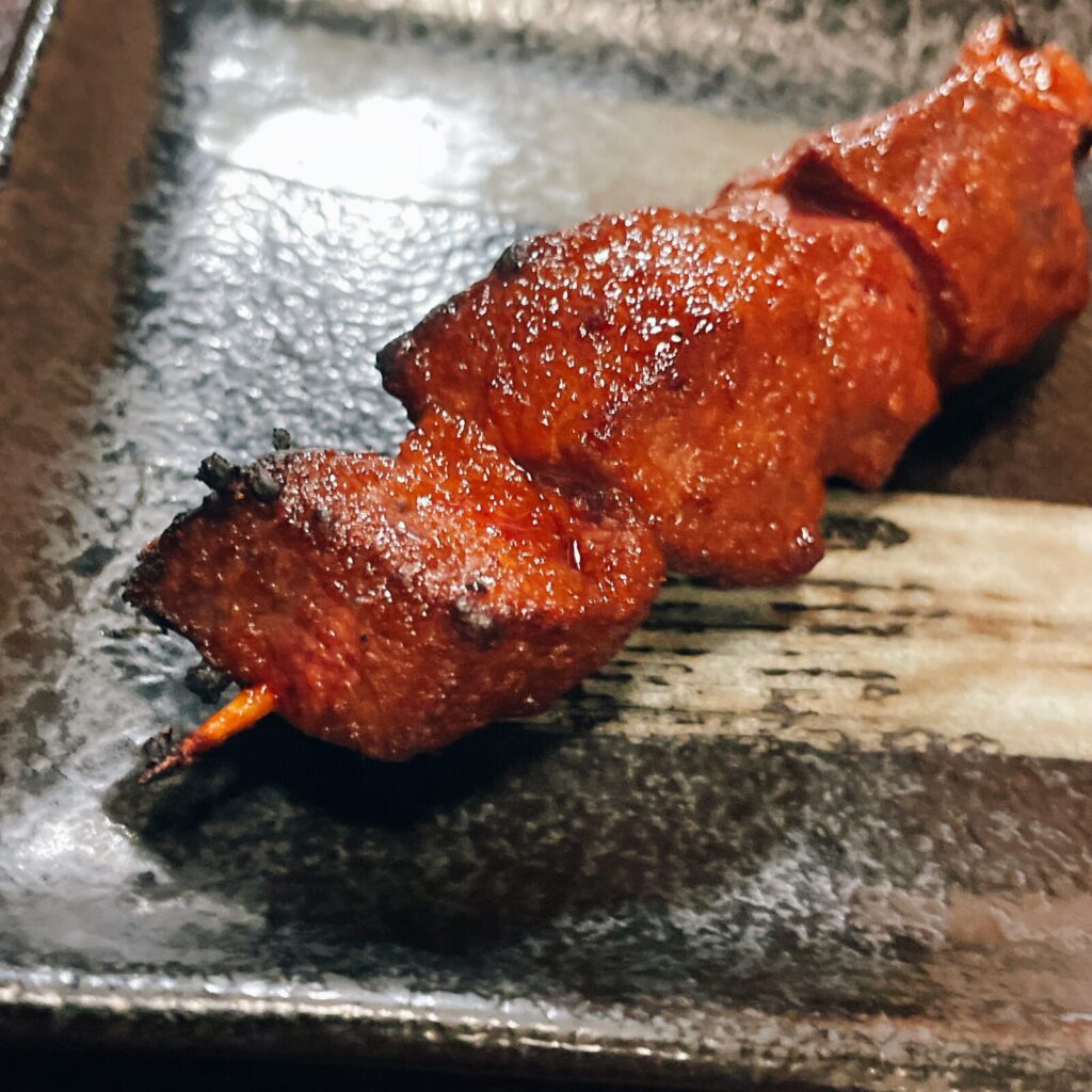 ひばりヶ丘「てるてる」やきとんレバー串