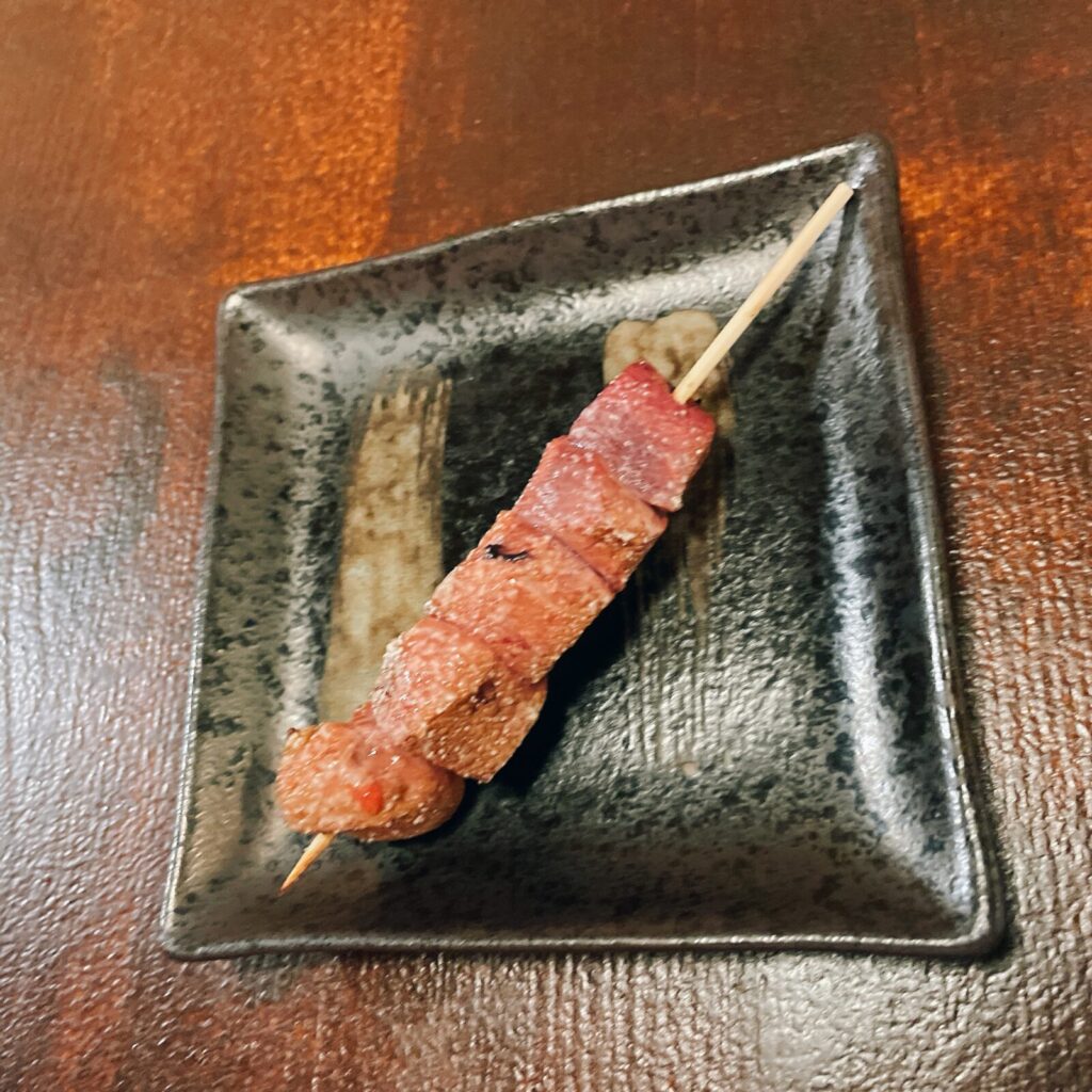 ひばりヶ丘「てるてる」やきとんレバー串