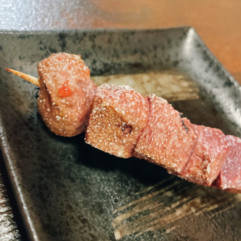 ひばりヶ丘「てるてる」やきとんレバー串