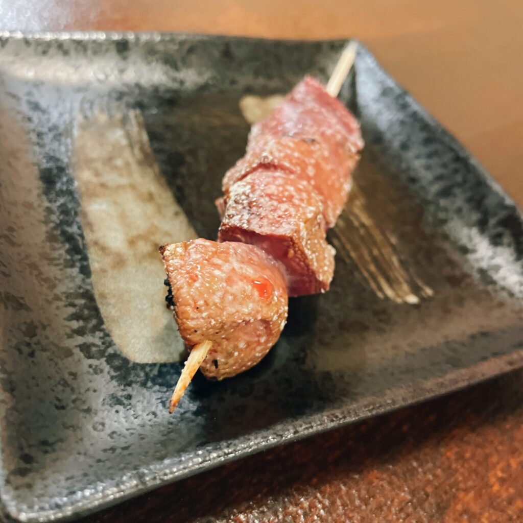 ひばりヶ丘「てるてる」やきとんレバー串