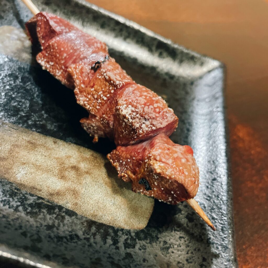 ひばりヶ丘「てるてる」やきとんレバー串