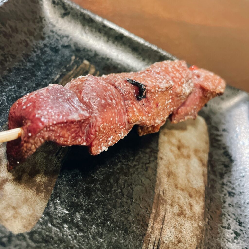 ひばりヶ丘「てるてる」やきとんレバー串