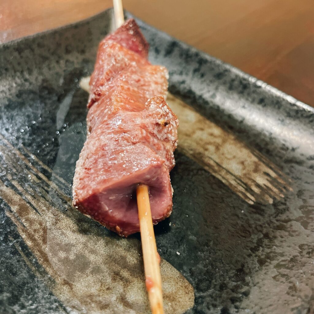 ひばりヶ丘「てるてる」やきとんレバー串