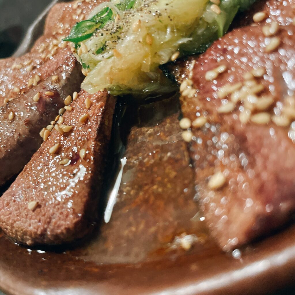 池袋「さむらい」レバテキ