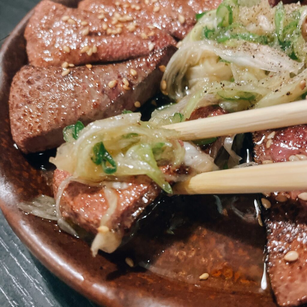 池袋「さむらい」レバテキ