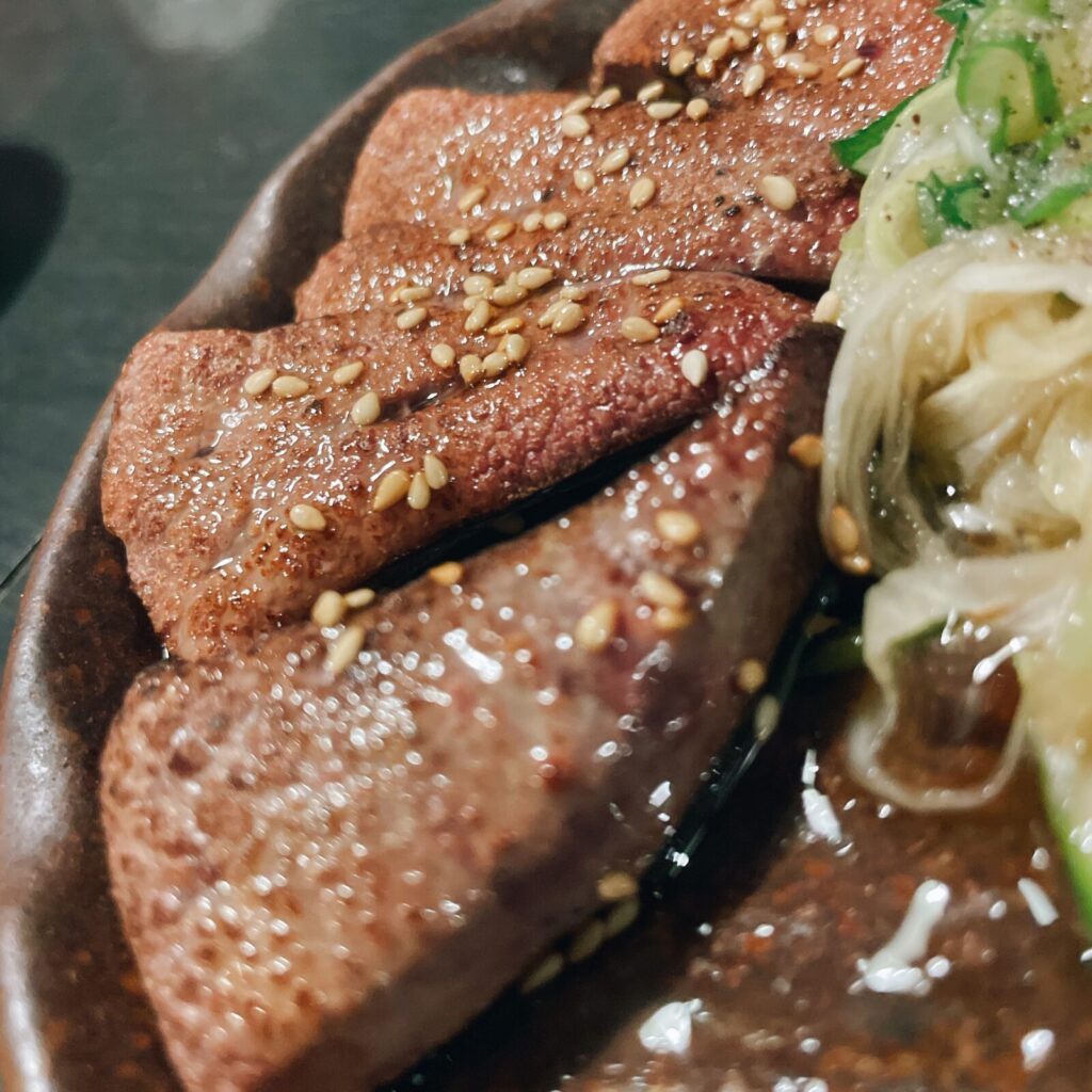 池袋「さむらい」レバテキ