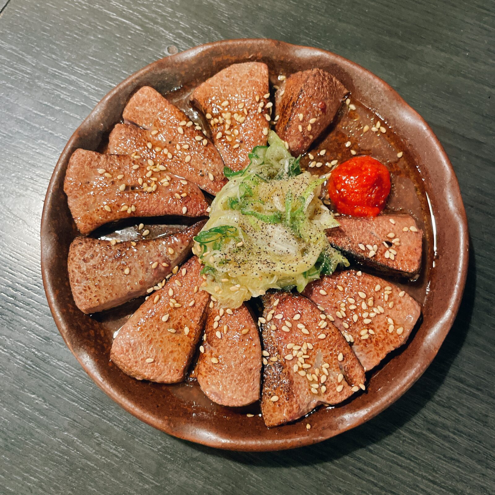 池袋「さむらい」レバテキ