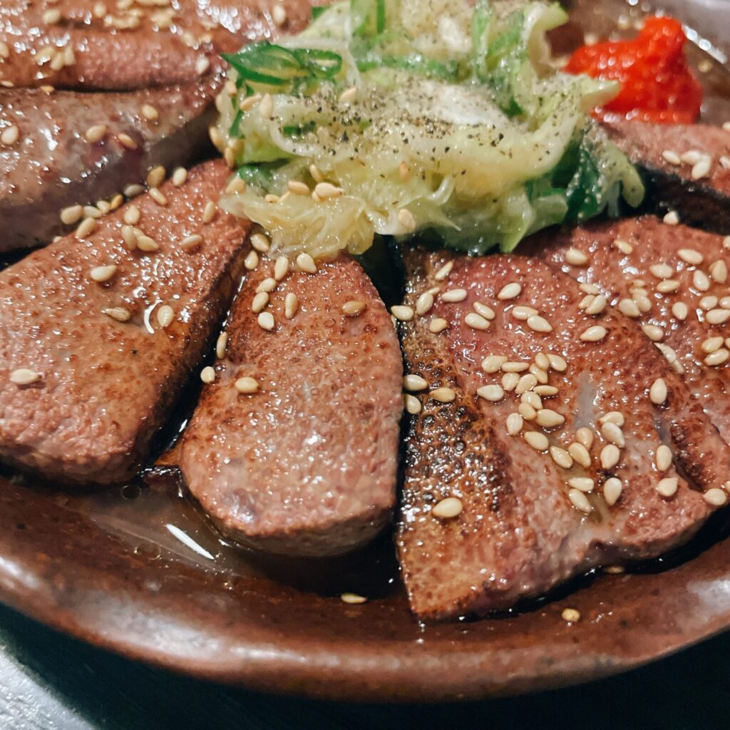 池袋「さむらい」レバテキ