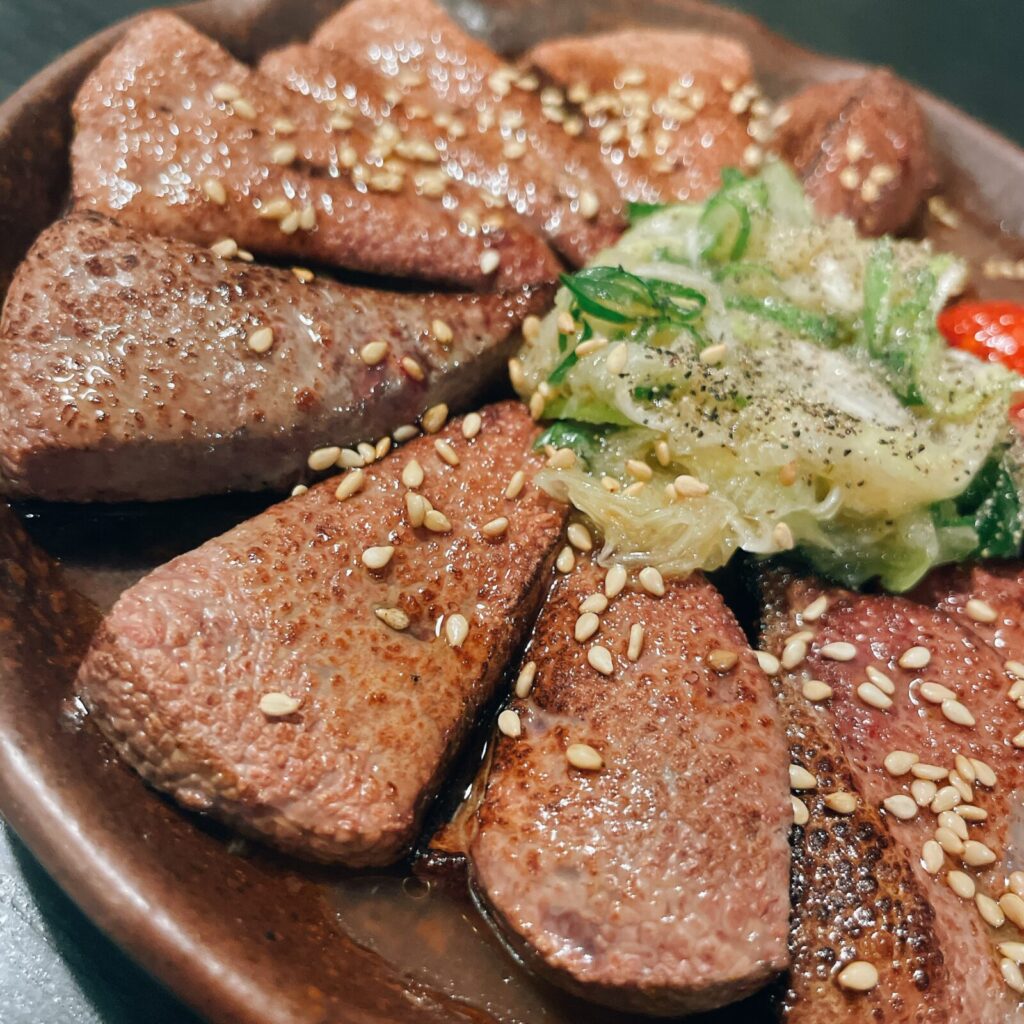 池袋「さむらい」レバテキ