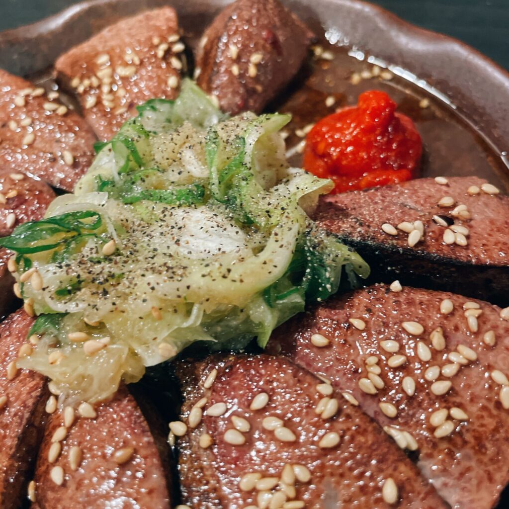 池袋「さむらい」レバテキ