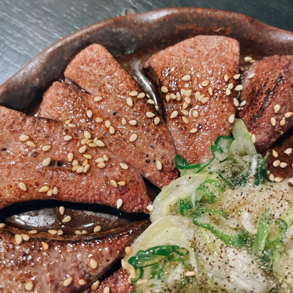 池袋「さむらい」レバテキ