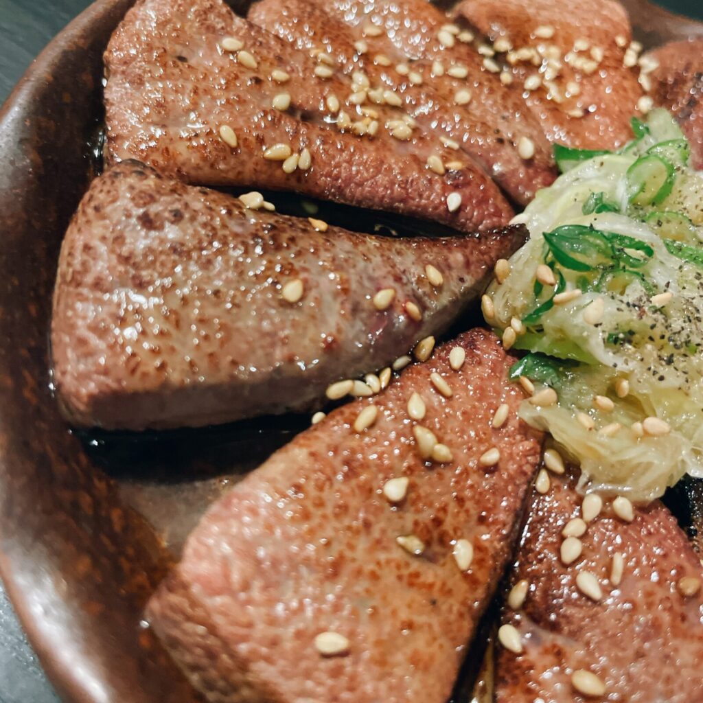 池袋「さむらい」レバテキ