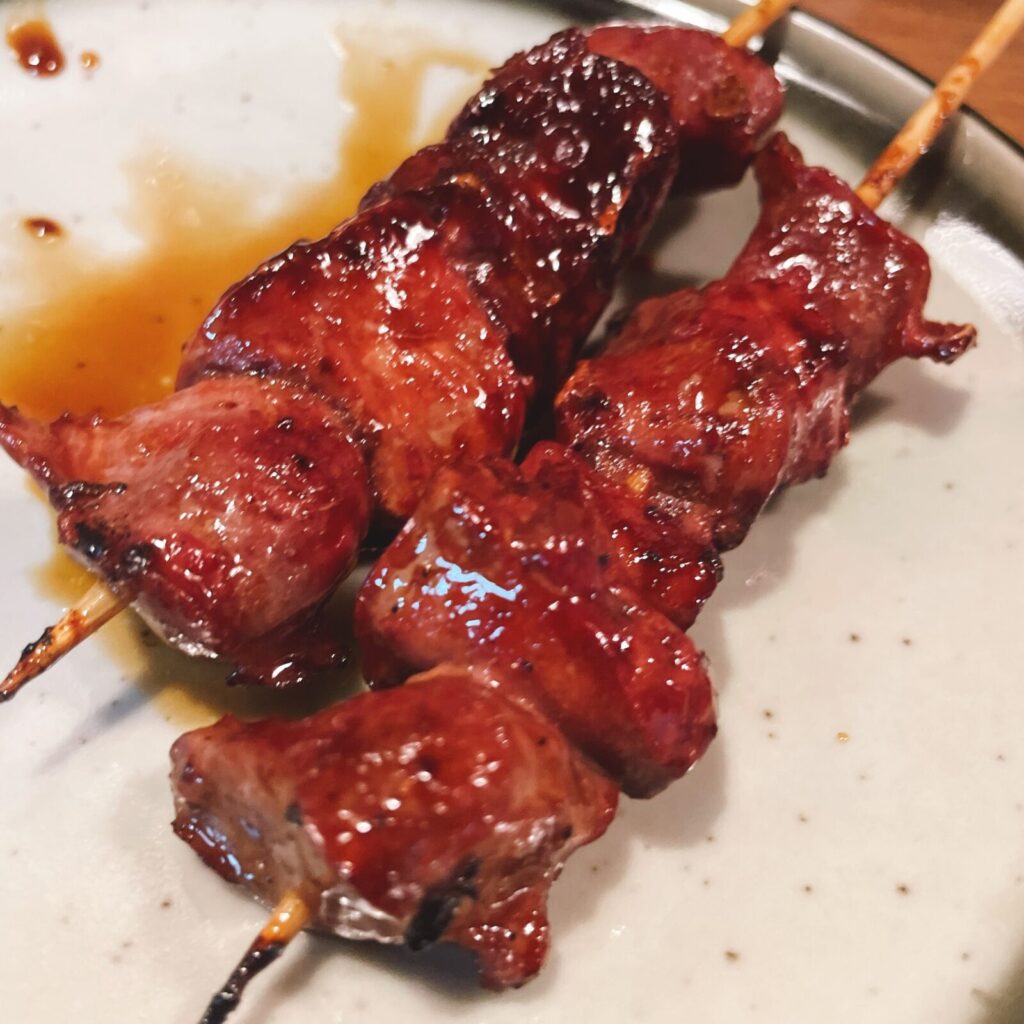 高田馬場「鳥やす」鳥レバー串