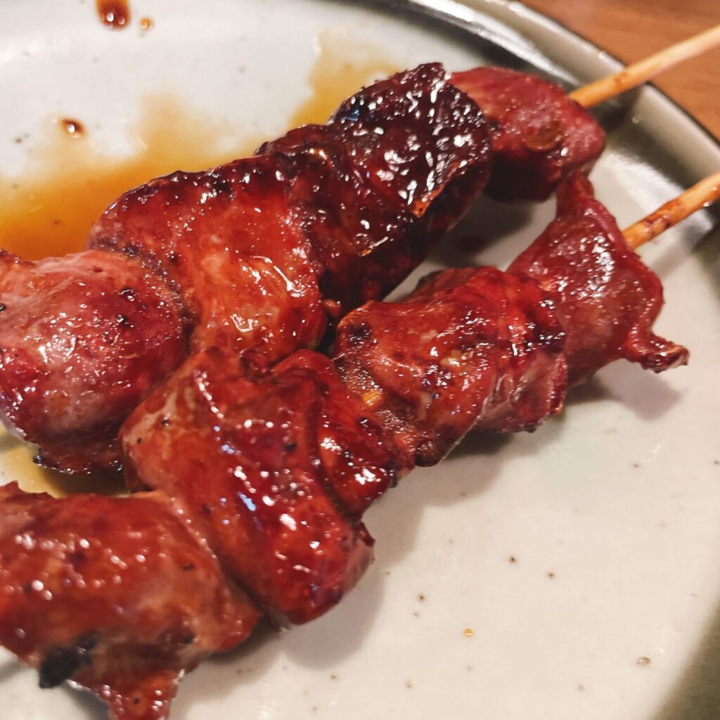 高田馬場「鳥やす」鳥レバー串