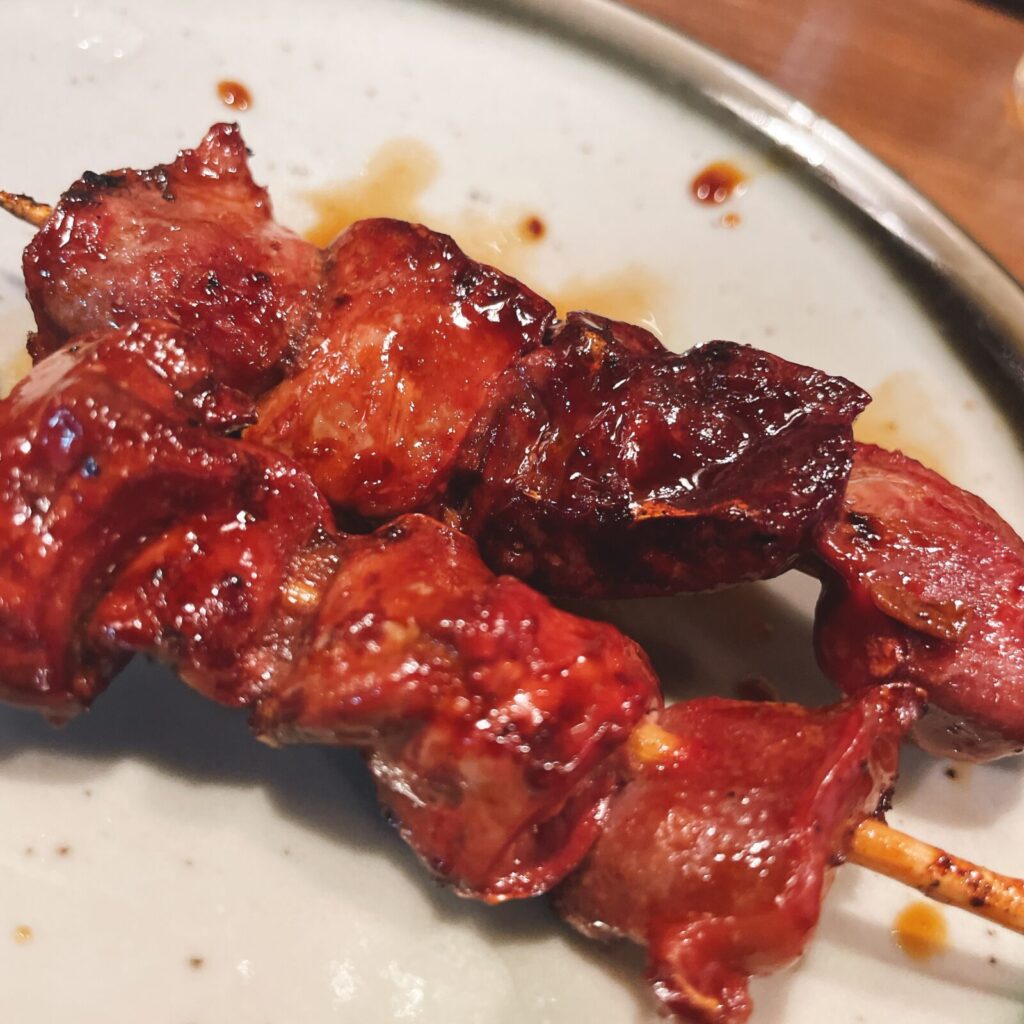 高田馬場「鳥やす」鳥レバー串