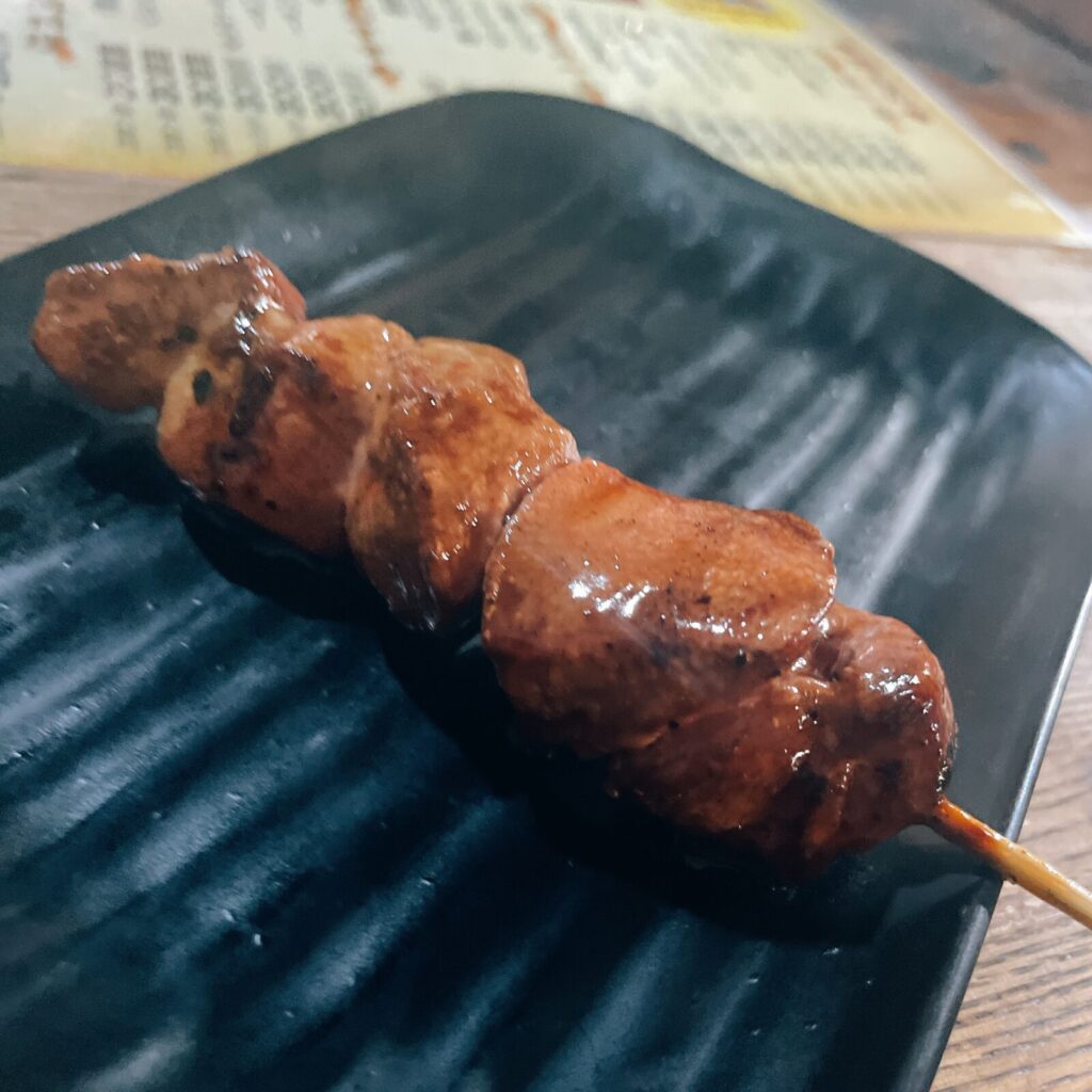 秋葉原「元気」レバー串