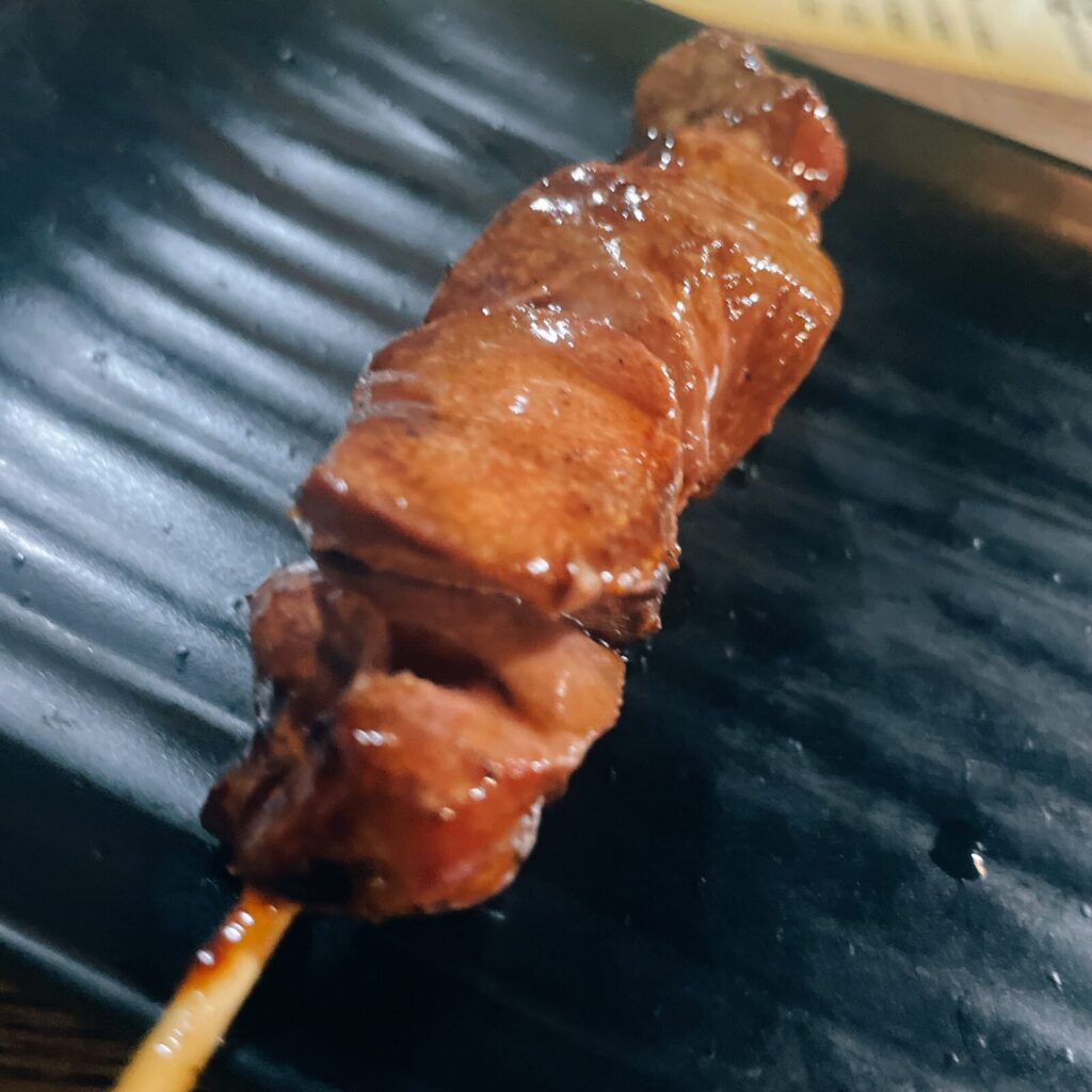 秋葉原「元気」レバー串