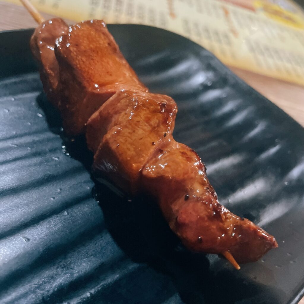 秋葉原「元気」レバー串