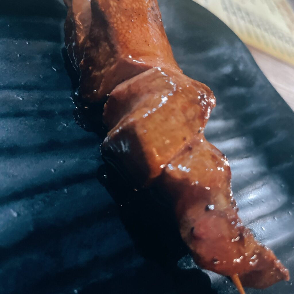 秋葉原「元気」レバー串