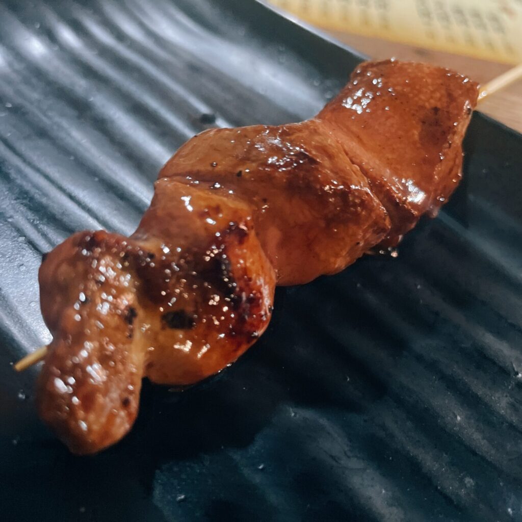 秋葉原「元気」レバー串