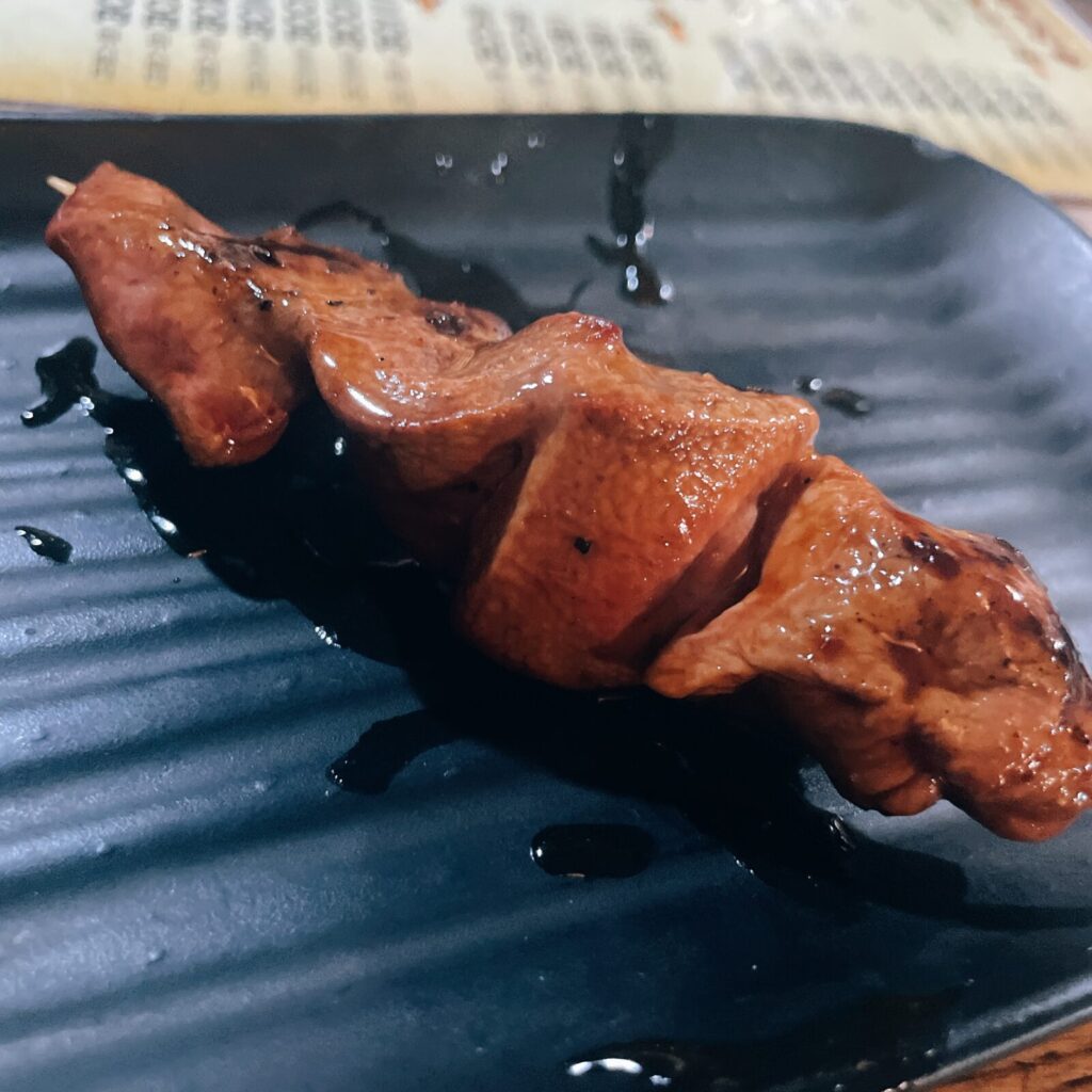 秋葉原「元気」レバー串