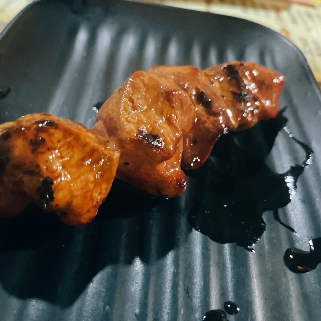 秋葉原「元気」レバー串