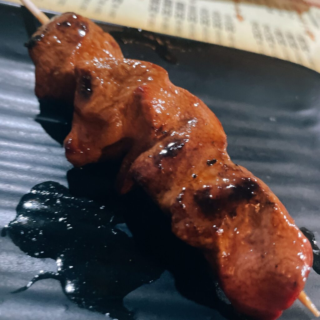 秋葉原「元気」レバー串