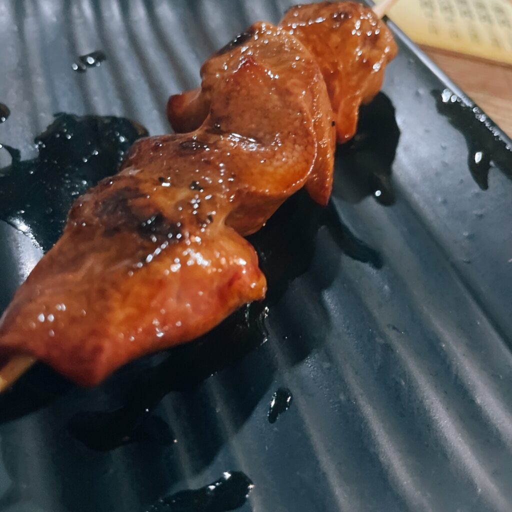 秋葉原「元気」レバー串