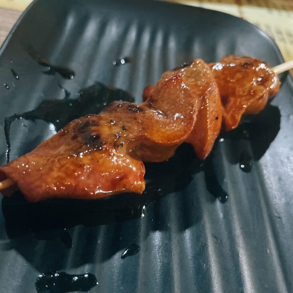 秋葉原「元気」レバー串