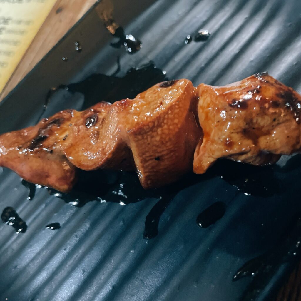 秋葉原「元気」レバー串