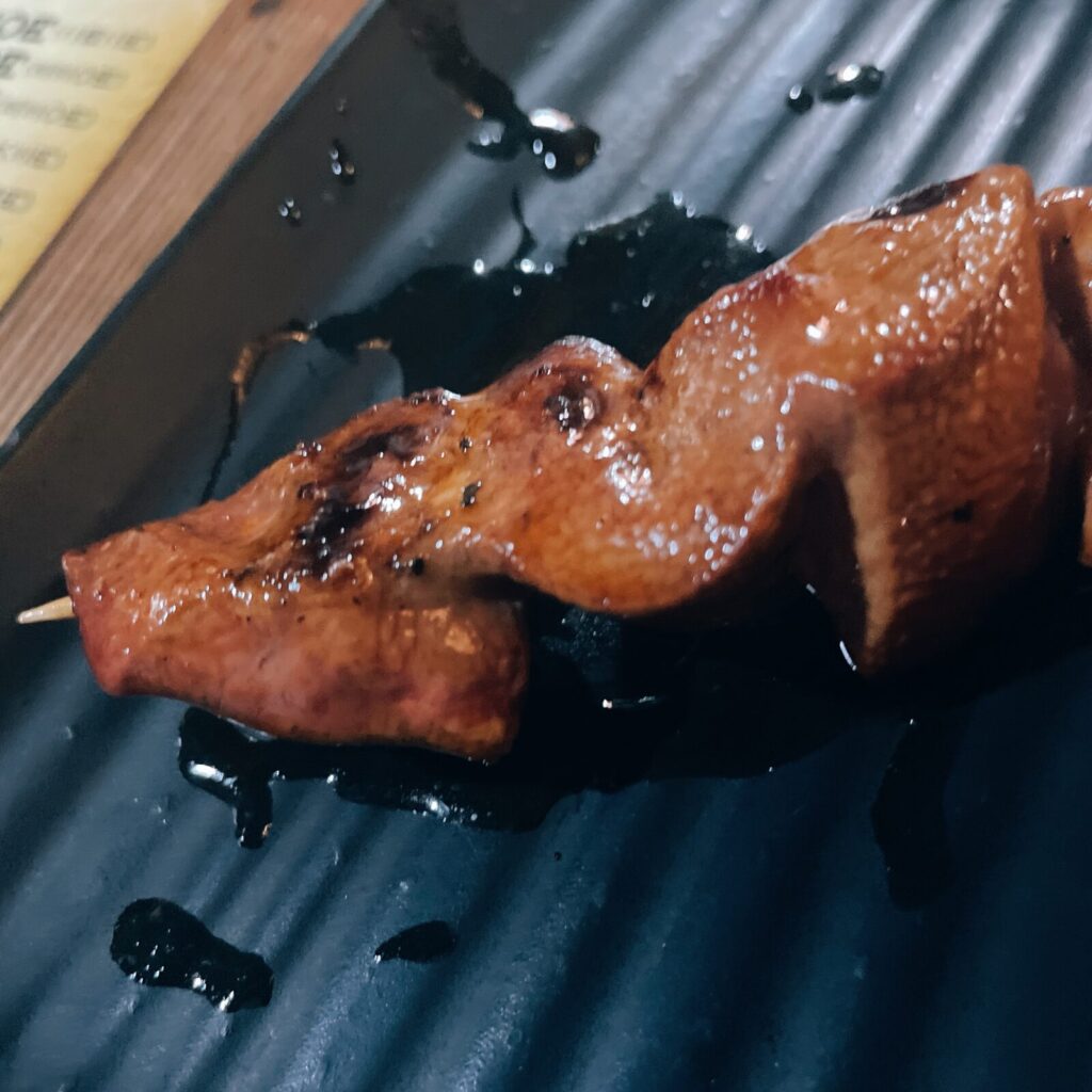 秋葉原「元気」レバー串