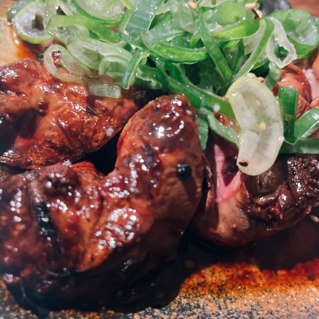 秋葉原「鶏喜鶏喜」ネギ塩レバー