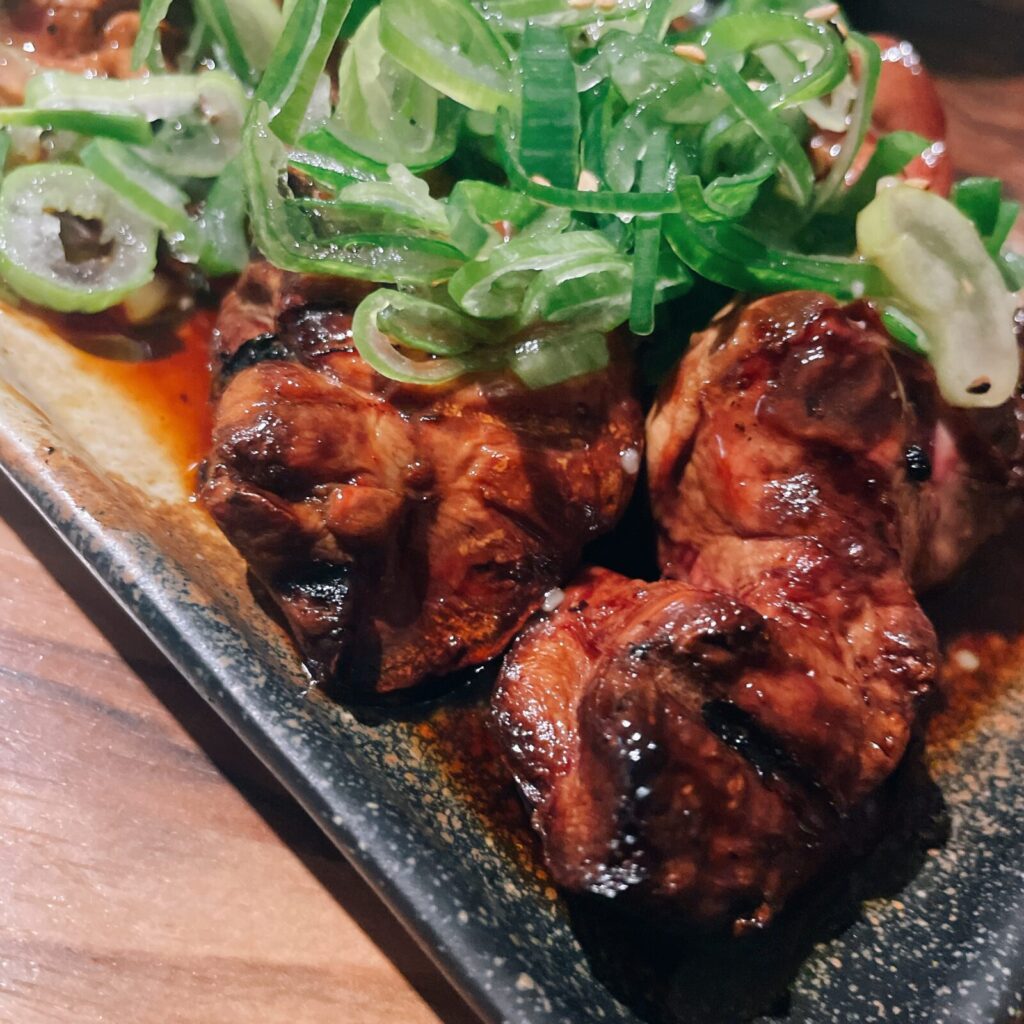 秋葉原「鶏喜鶏喜」ネギ塩レバー