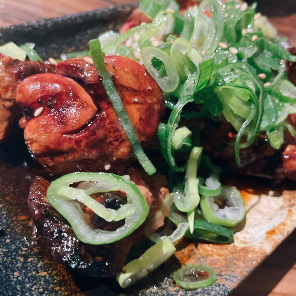 秋葉原「鶏喜鶏喜」ネギ塩レバー