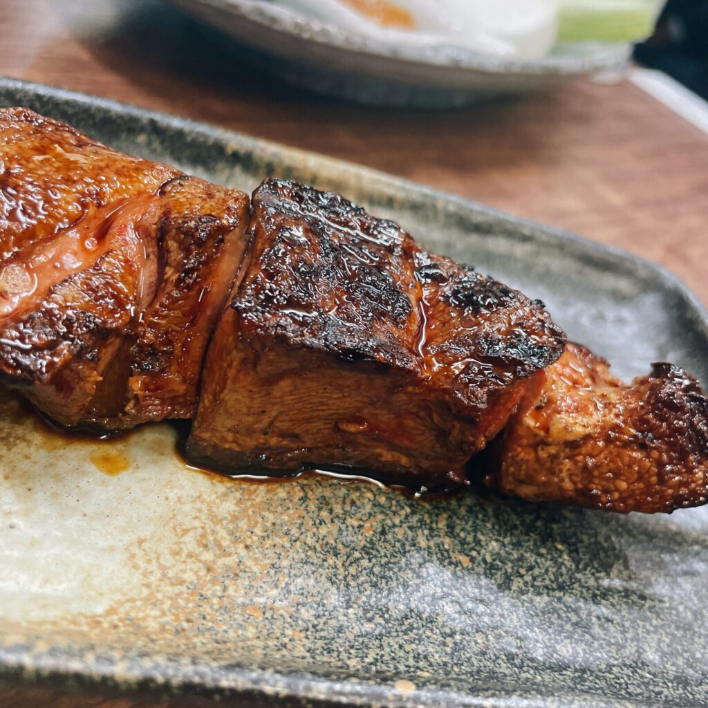 池袋「三福」やきとんレバー串