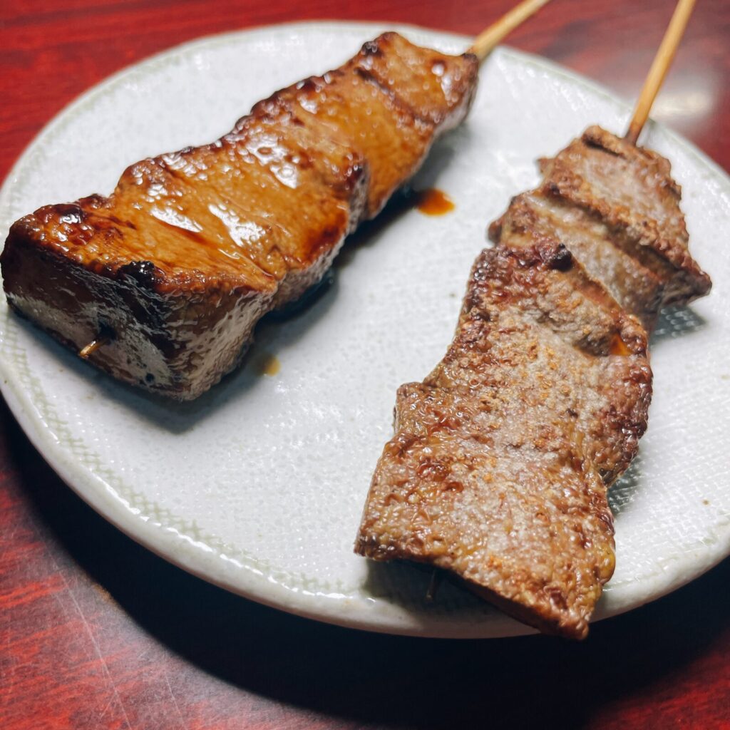 池袋「加賀屋」のやきとんレバー