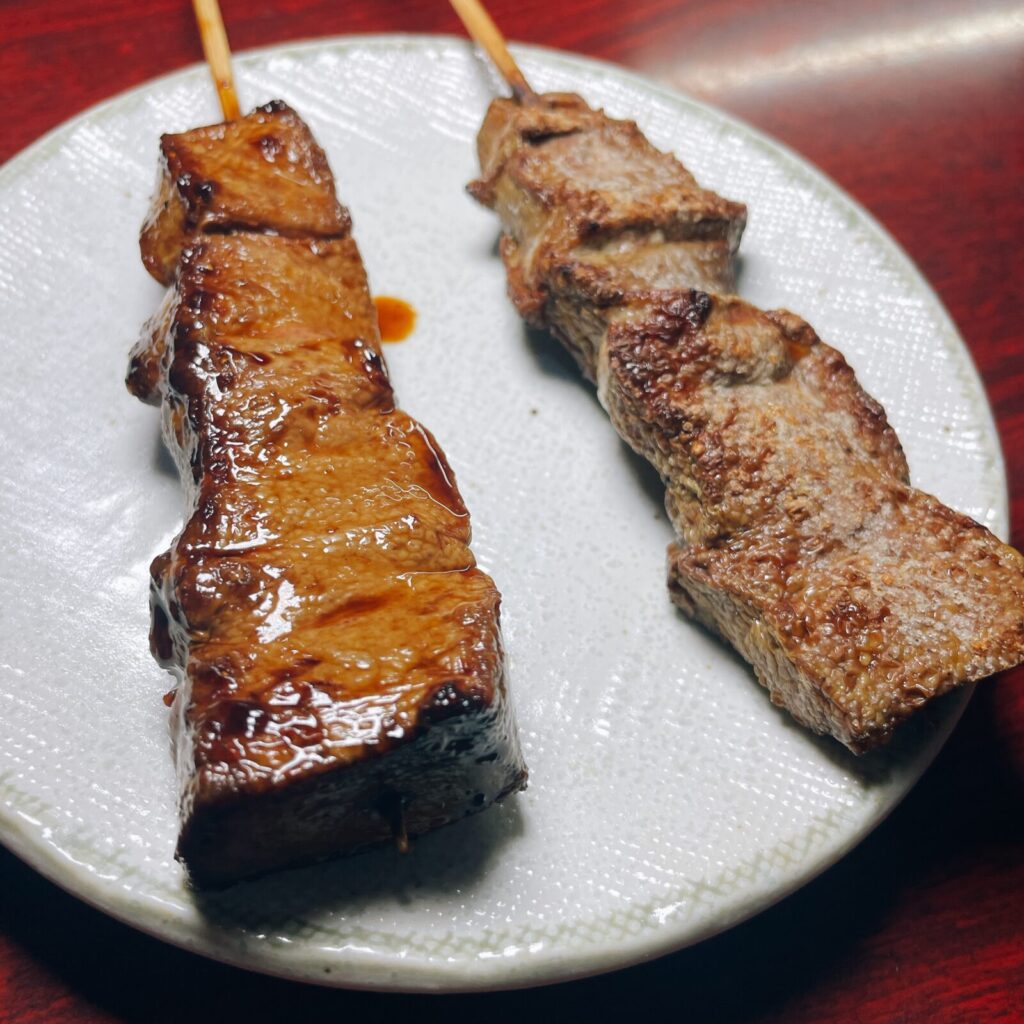池袋「加賀屋」のやきとんレバー