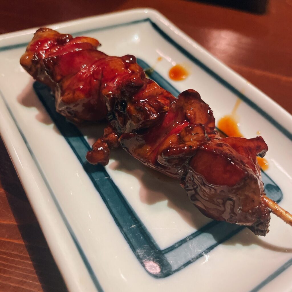 大泉学園「ふくの鳥」の串焼きレバー