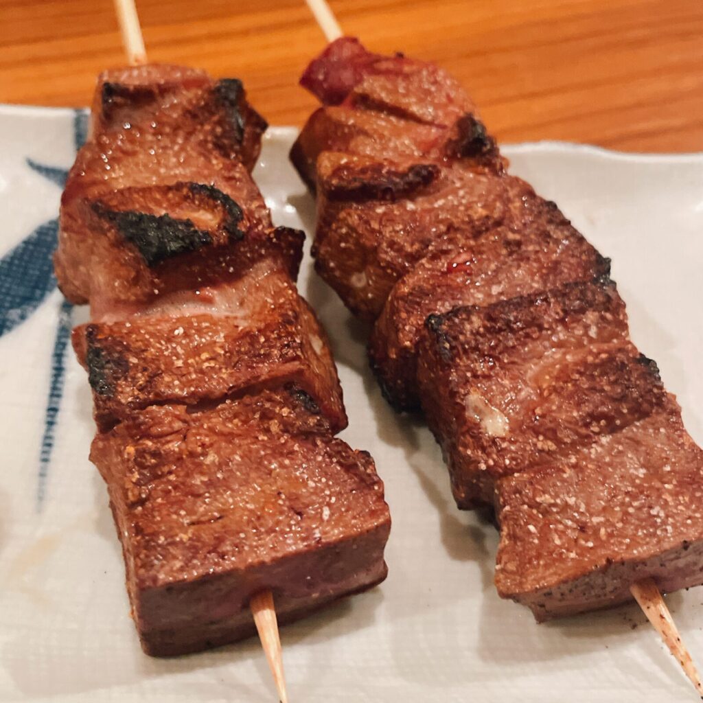 恵比寿「おみっちゃん」やきとりレバー