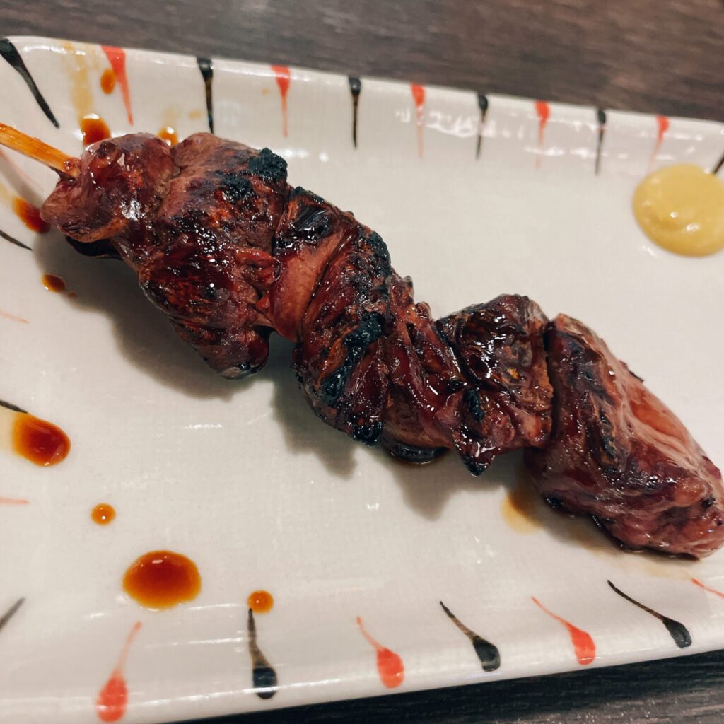 ひばりヶ丘「唐とん」やきとり特選レバー