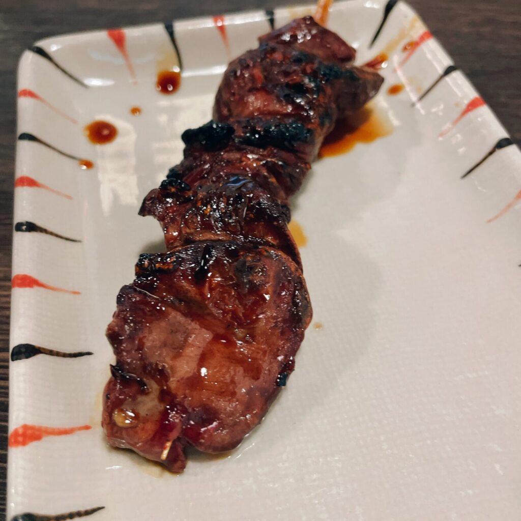 ひばりヶ丘「唐とん」やきとり特選レバー